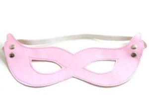 Розовая маскарадная маска