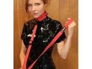 Красный нейлоновый ошейник