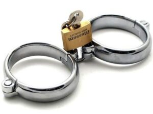 Женские стальные наручники