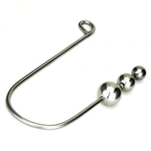 Анальный крюк с тремя анальными шарами