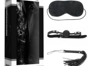 Набор для бдсм игр (маска кляп плеть)