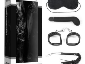 Набор бдсм игр маска вибратор наручники плеть