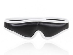 Повязка на глаза с белыми обводками