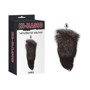 Анальная пробка с хвостом лисицы.