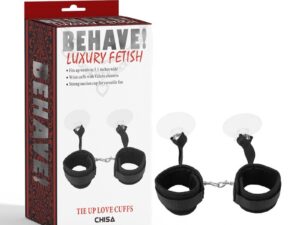 Наручники на присосках черные