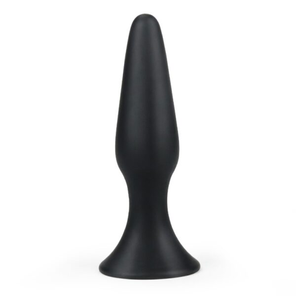 Черная анальная пробка Lure Me Silicone Large - Зображення 3