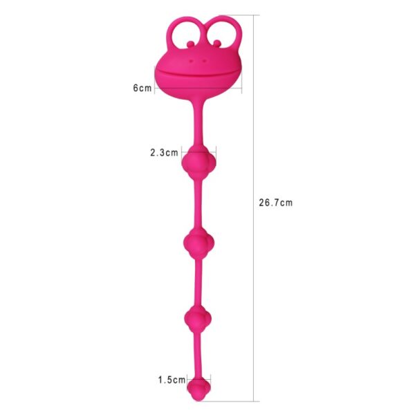 Силиконовые анальные шарики Silicone - Зображення 4