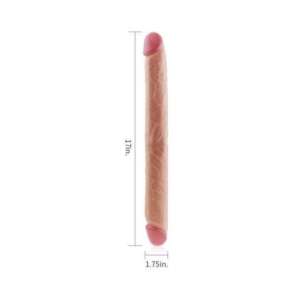 Двухсторонний фаллоимитатор Dildo 43 см - Зображення 7