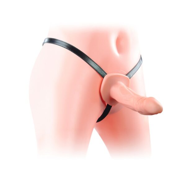 Страпон на ремешке Unisex Hollow Strap On - Зображення 3