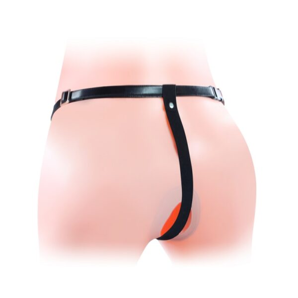Страпон двойной на ремешке Unisex Strap On - Зображення 5
