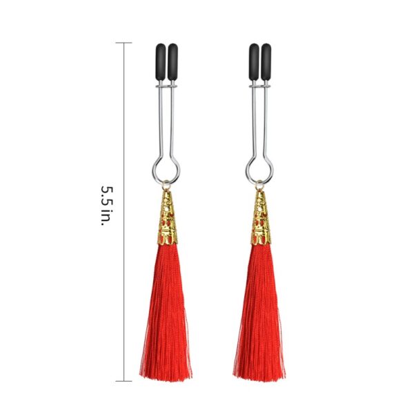 Зажимы для сосков Glamor Tassel - Зображення 2