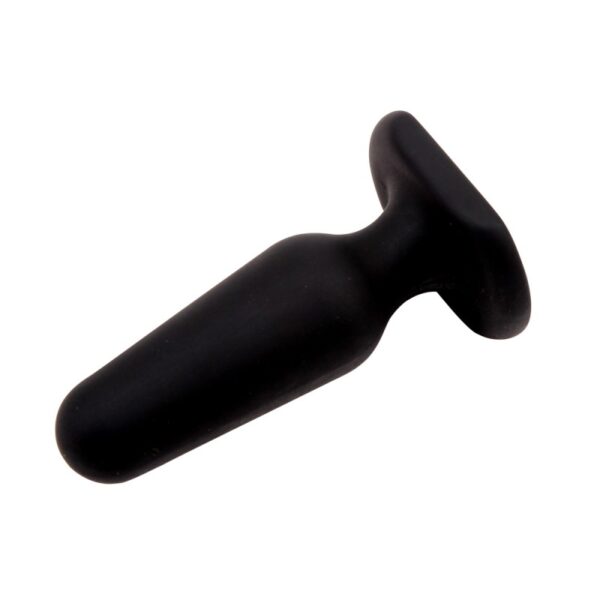 Черная анальная пробка Silicone Plug Small - Зображення 2