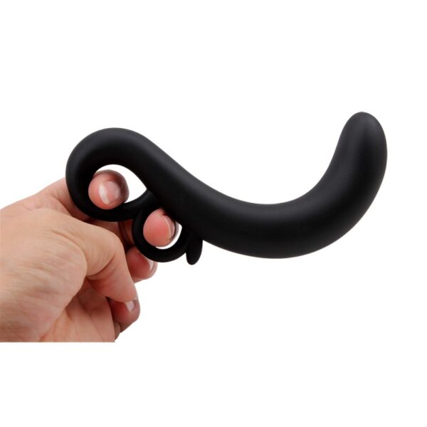 Анальный стимулятор Two-Finger G-Spot Plug - Зображення 5