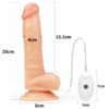 Женский страпон на ремешках Vibrating Strapon - Зображення 2