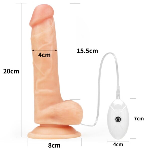 Женский страпон на ремешках Vibrating Strapon - Зображення 2