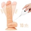 Женский страпон на ремешках Vibrating Strapon - Зображення 4