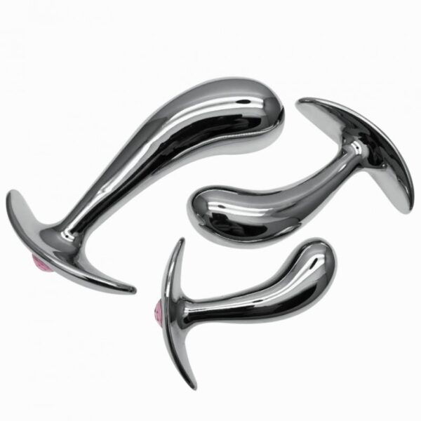 Анальный стимулятор Metal G-spot Plug Small - Зображення 2