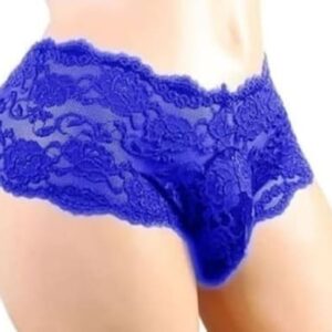 Чоловічі труси-шортики сині - еротична білизна